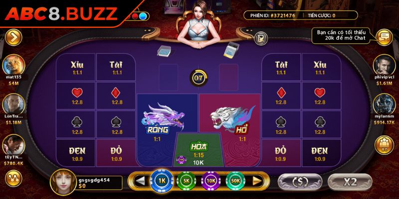 Rồng Hổ ABC8 – Đọ Sức Thần Tốc Kết Quả Rõ Ràng Thắng Nhanh 1 Tổng quan về trò chơi Rồng hổ ABC8 hiện nay